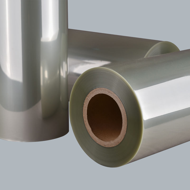 فيلم ملصقات PETG القابل للانكماش بطول مخصص مع شفافية عالية وحجم قلب 3 بوصات